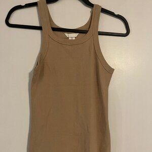 H&M Size M Tank Top Lot (3) - one brown, one pink, one tan